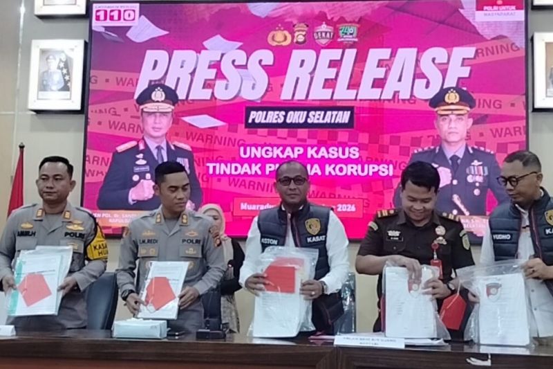 Dua Mantan Kades OKU Selatan Resmi Jadi Tersangka Korupsi Dana Desa