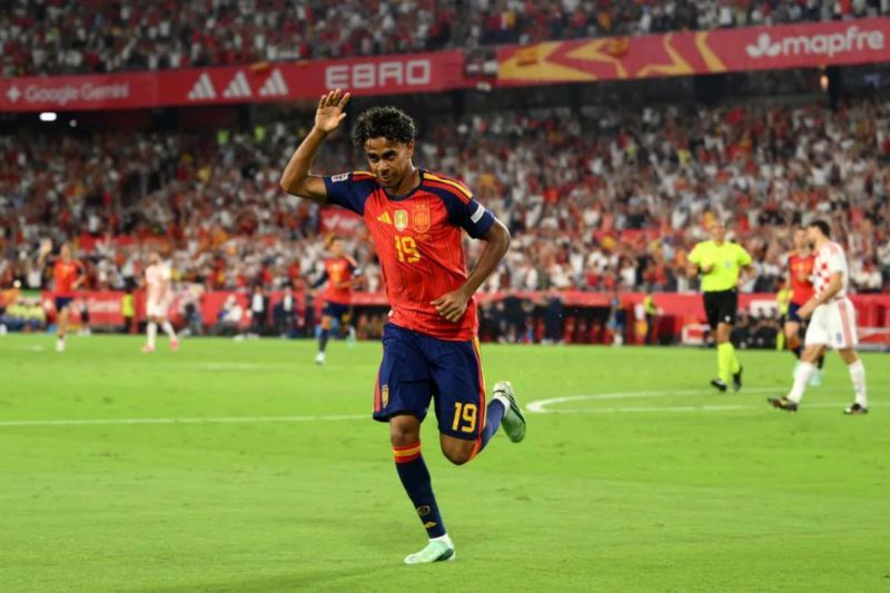 Lamine Yamal Dua Gol Gemilang, Spanyol Bungsukan Kroasia 4-1 di Piala Dunia 2026