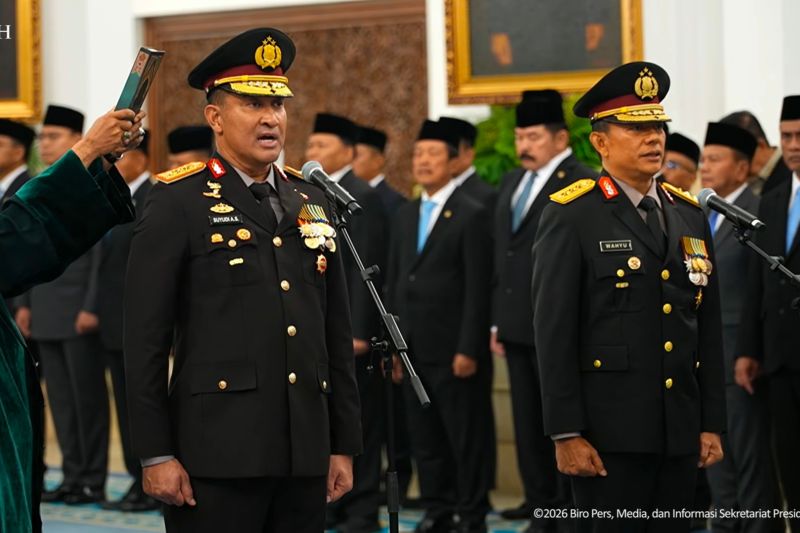 Prabowo Resmi Lantik Jenderal Pol. Suyudi Ario Seto Jadi Kapolri