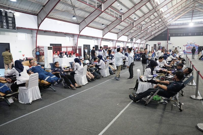 Kilang Plaju Gelar Donor Darah, Stok Darah Palembang Terjaga