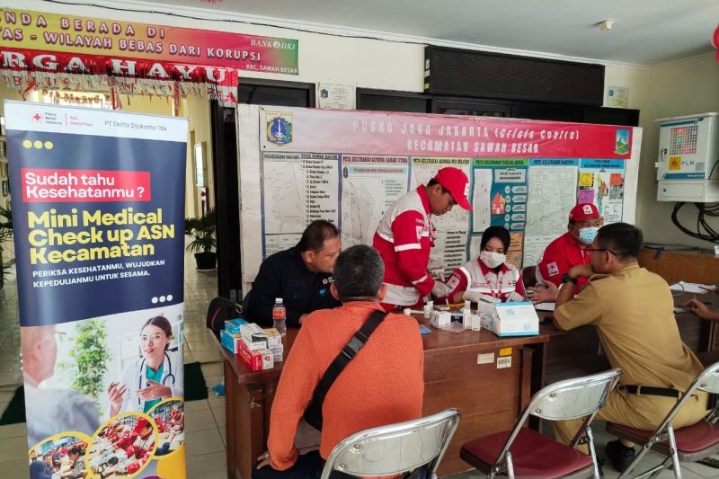 Resmi: PMI Jakpus Gelar Cek Kesehatan Gratis untuk Warga Sawah Besar